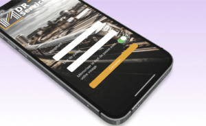 Capture écran app MDR Services